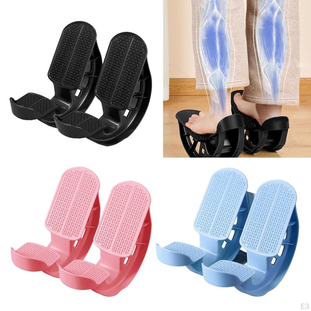 2 Pieces Calf Stretcher Foot Rocker Roller Stretching Tool for Exercise Tight Calves