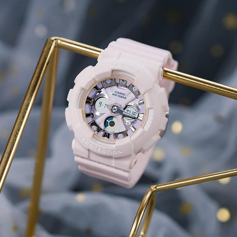 CASIO Women's BABY-G Pink Watch BA-130WP-4APR BA-130WP-4APR