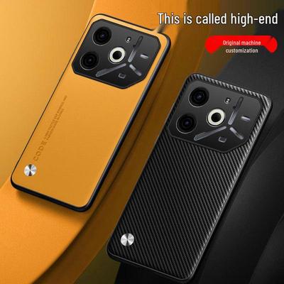 Шкіряний тонкий протиударний чохол для телефону Tecno Pova 7/5G