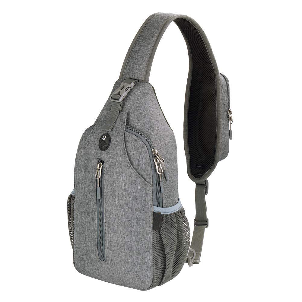 Men'S Outdoor Breast Bag Fashion Men'S Shoulder Bag Trendy Casual Outdoor Bag Wear-Resistant Scratch-Proof Waterproof Breast Bag