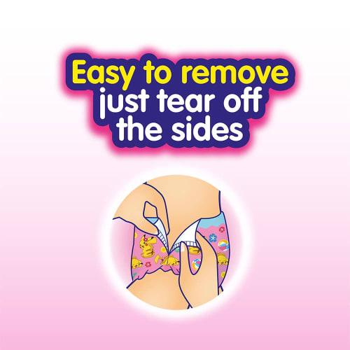 unicharm moony water play pants pink l 3 pieces