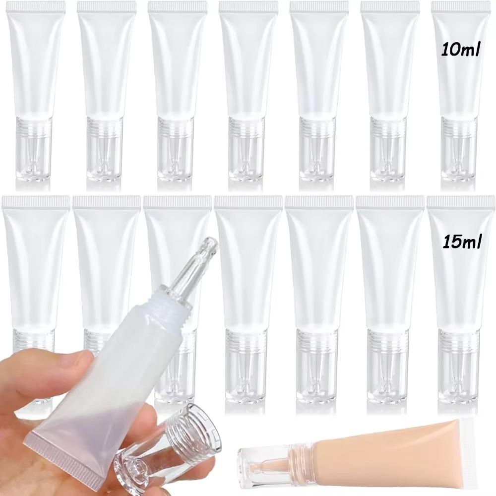 Plastic Liquid Foundation Soft Tube Refillable Travel Packaging Empty Bottles Travel Bottles