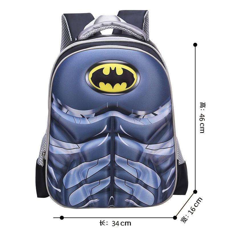 Spiderman 3d Batman Captain America Childrens School Bag Backpack For Kids Boys