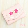 Sailor Moon Wallet Purse Candy Color Bow Knot Women Clutch Bag PU Leather Card Coin Purse