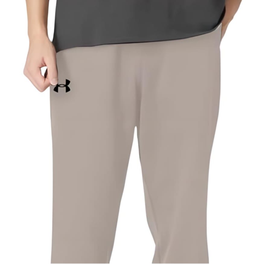 Under Armour Sports Collection Men's Training, Solid Color Versatile Thickened And Fleece Lined Mid Rise Casual Pants 24600705-203