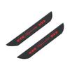 4Pcs Rear Carbon Fiber Car Door Welcome Plate Sill Scuff Anti-Scratch Protectors