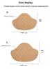 Sneakers Heel Protector Sticker Latex Soft Sports Shoes Patches Breathable Shoe Pads Patch Adhesive Patch Repair Shoes Heel 2PCS