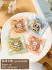 100Pcs/pack 10x10cm Plastic Cartoon Animal Self-Adhesive Cookie Snack Candy Snowflake Crispy Packaging Bags Birthday Party Gift