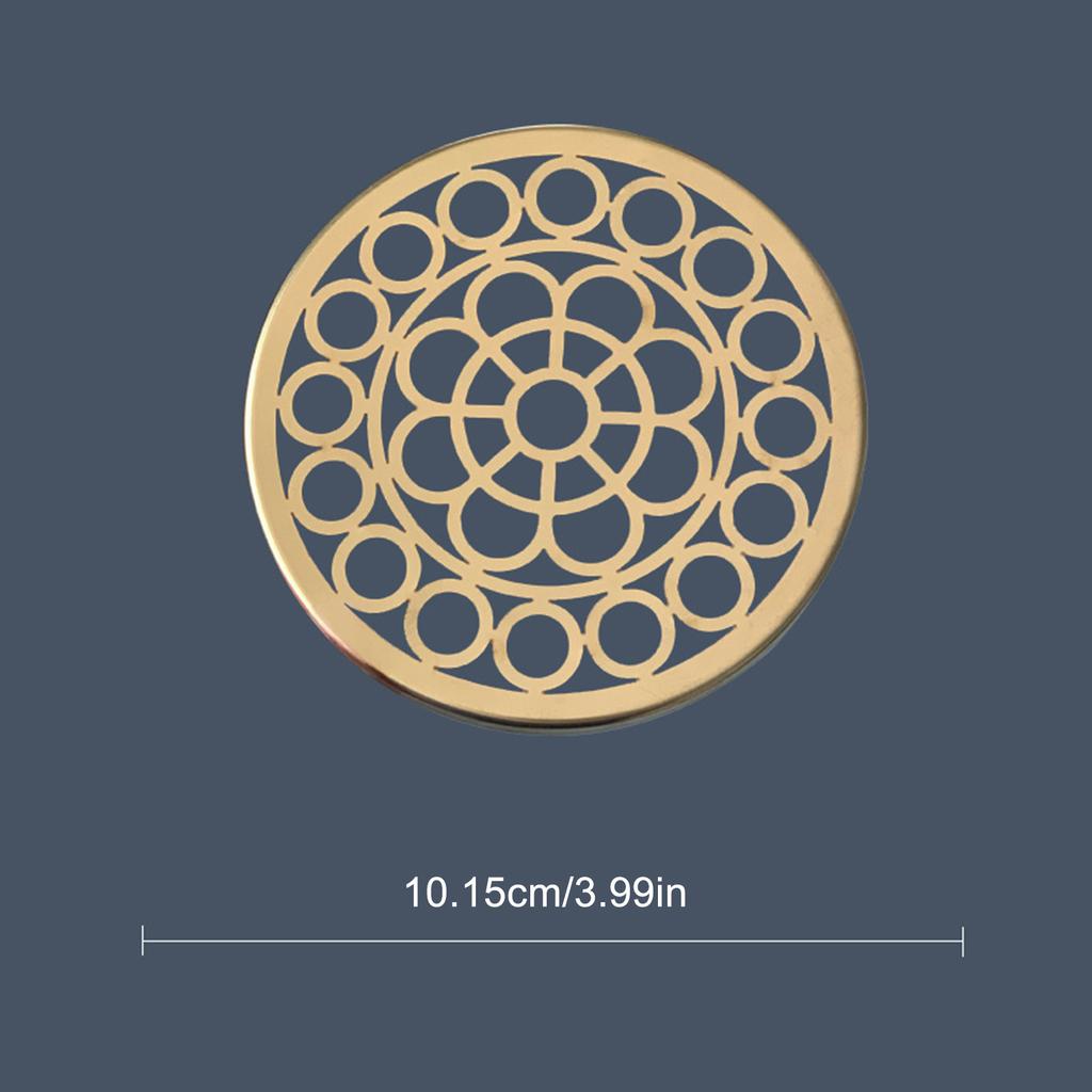 Vložka s květinou Kovová mřížka pro domácí středový prvek 15,2 cm průměr