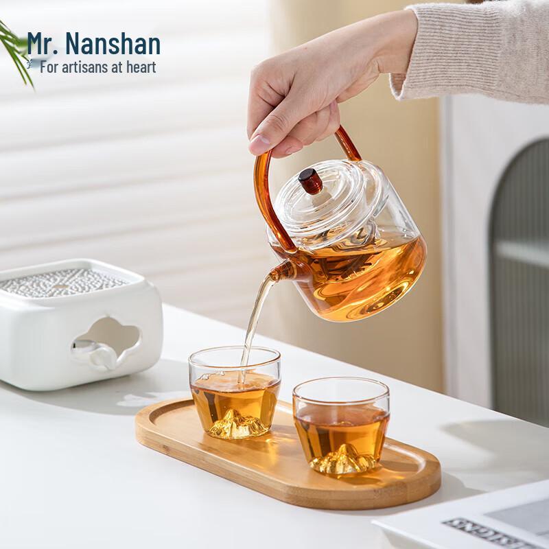 Nanshan Xiansheng Heat-Resistant Glass Gongfu Teaware Set