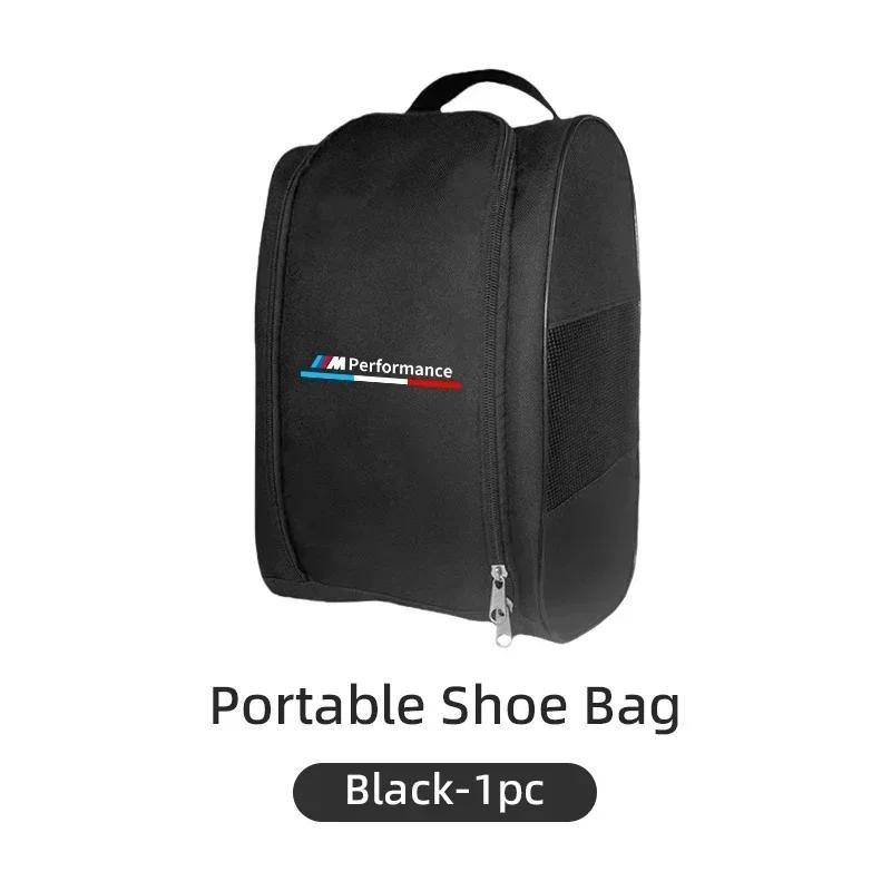 -Car  Sneaker Storage Bag Travel Outing Shoe Storage Tools For BMW M Performance E46 E90 E60 F30 F10 E39 E36 F20 E87 E90 G60