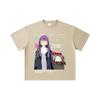 260 GSM Doppelgarn 32er Zählart 100% Baumwolle Frieren V2 Mimic Chest Attack Print Unisex Schweres Baumwoll-T-Shirt… Mehr