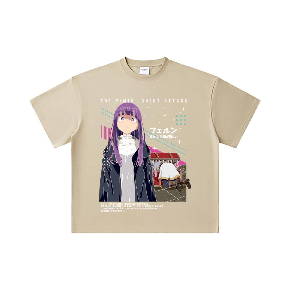 260 GSM Doppelgarn 32er Zählart 100% Baumwolle Frieren V2 Mimic Chest Attack Print Unisex Schweres Baumwoll-T-Shirt… Mehr