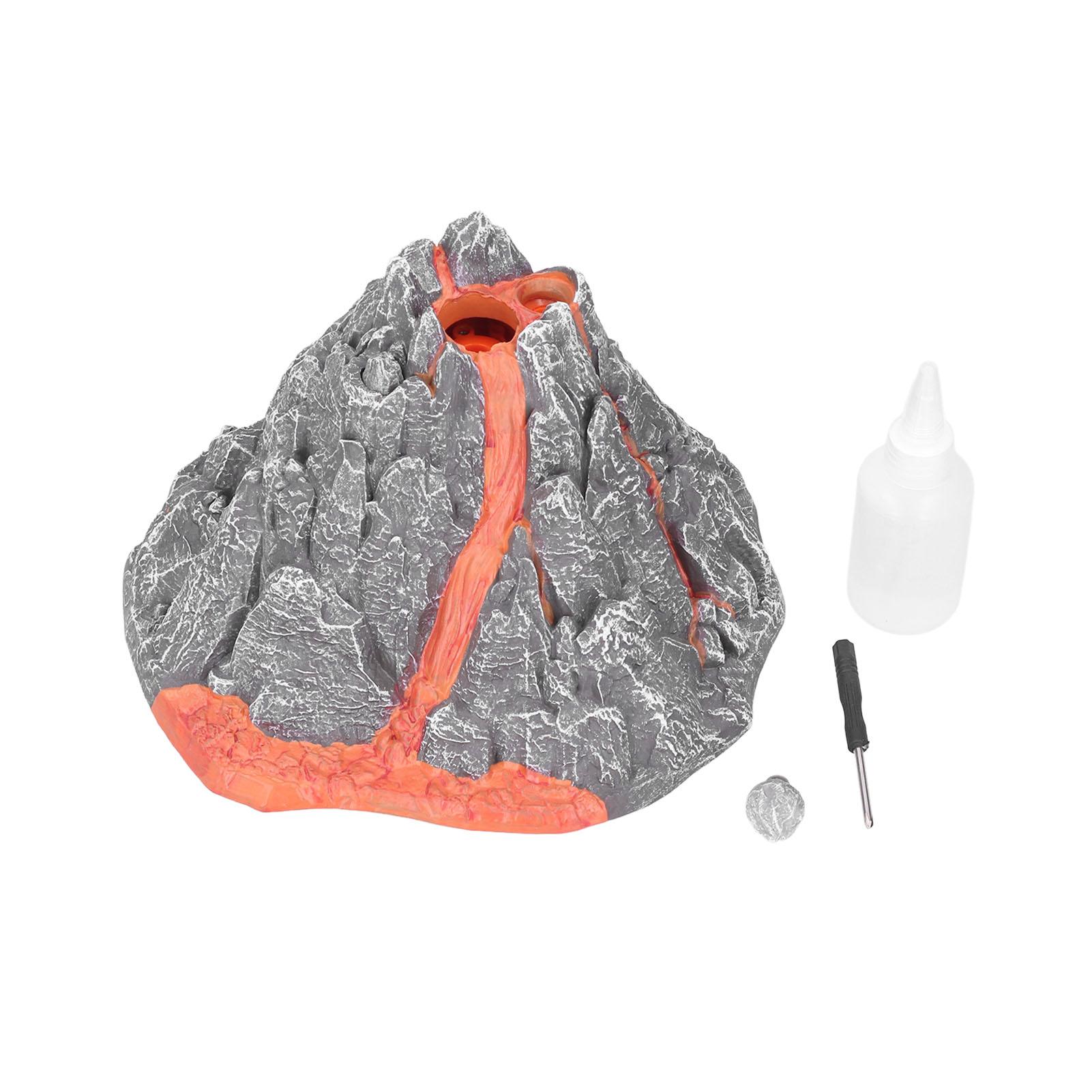 

Volcano Model Simulated Vivid Spray Volcano Model Toy Science Educational Props for ChildrenVolcano