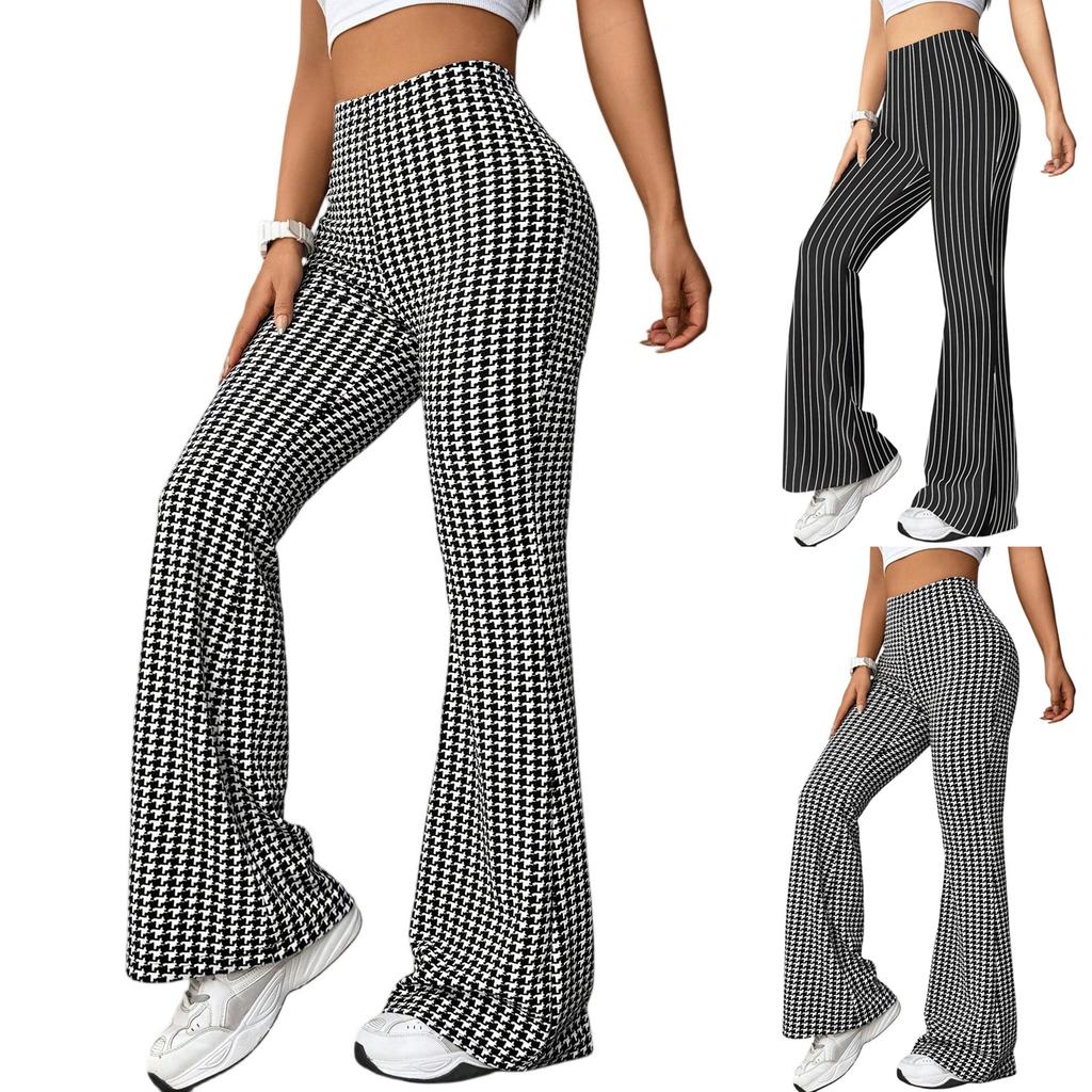 Women's Straight Pants Fashion Casual Pants Nine Point Harlan Pants