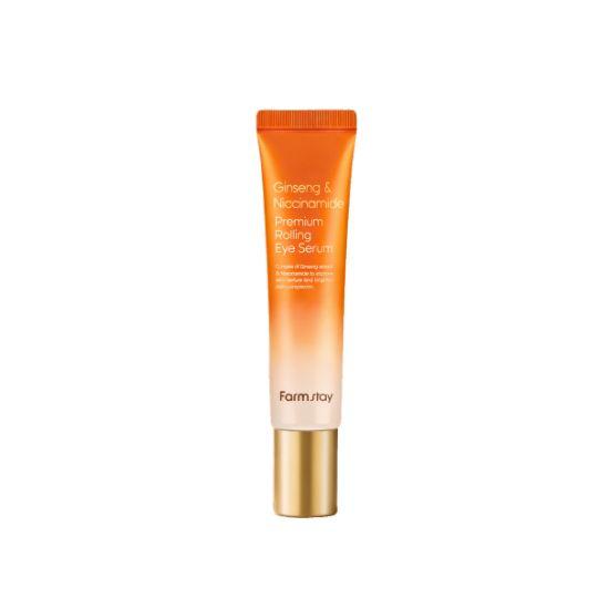 

Farmstay Ginseng & Niacinamide Rolling Eye Serum Brightening & Firming Eye Care Set (25ml x 2)