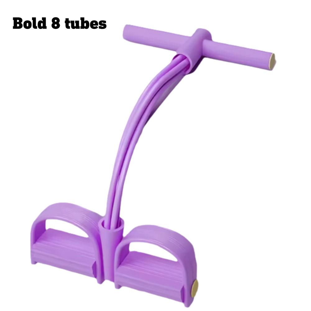 Tensioner per Pedali a 1/4/6 Tubi Attrezzatura Multifunzionale per Fitness Domestico per Yoga Rafforzamento Addominale Fascia Elastica