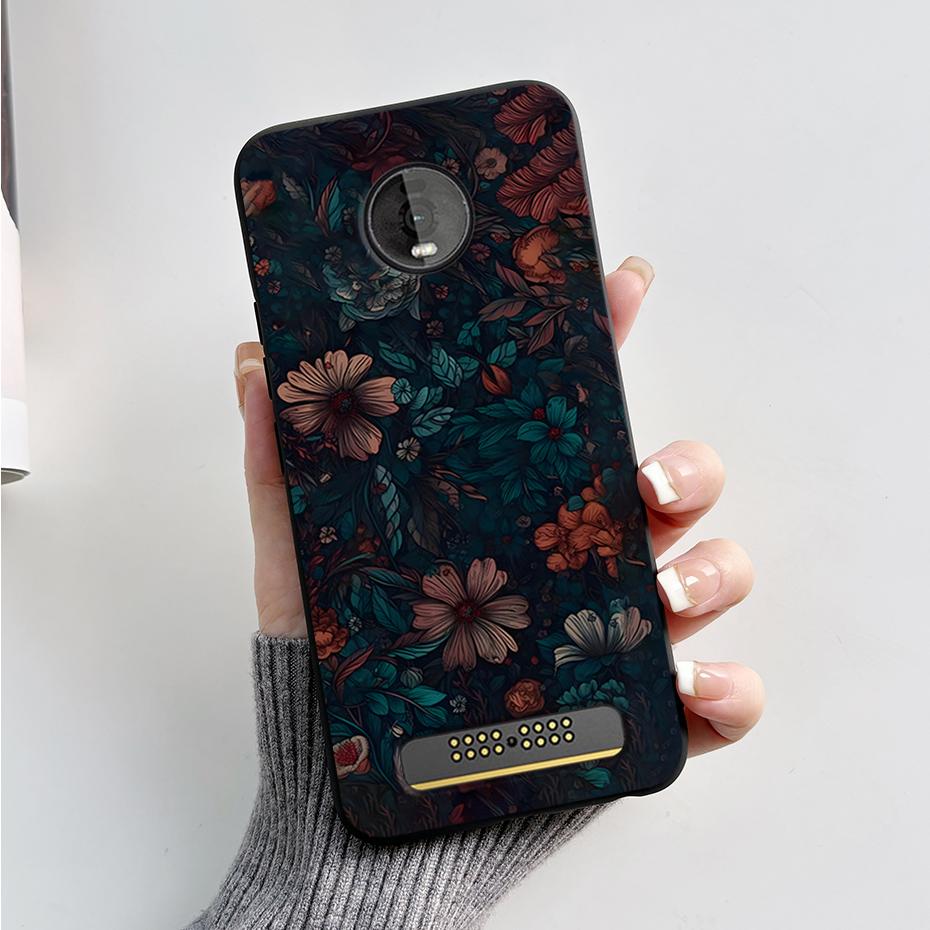 For Motorola Moto Z4 Z3 Play Case Cute Cartoon Soft Silicone TPU Cover Phone Case For Moto Z3 Z4 Play MotoZ4 Z4Play Z3Play Funda