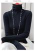 2023 Women's High Neck Slim Fit Knit Base Layer for Autumn/Winter