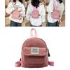 Damen Corduroy Rucksack Schüler Schultasche Reise Rucksack Mini Rucksack