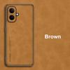 For Infinix Smart 10 Case Luxury PU Leather Phone Case For Tecno POP 10 Back Cover Matte Silicone Shockproof Full Protection