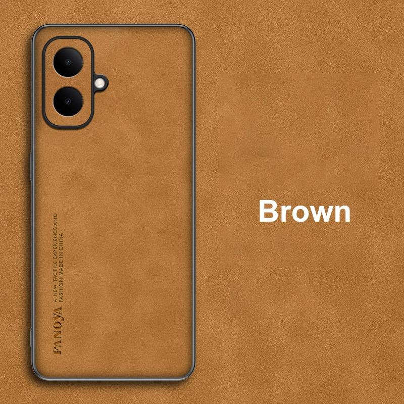 For Infinix Smart 10 Case Luxury PU Leather Phone Case For Tecno POP 10 Back Cover Matte Silicone Shockproof Full Protection