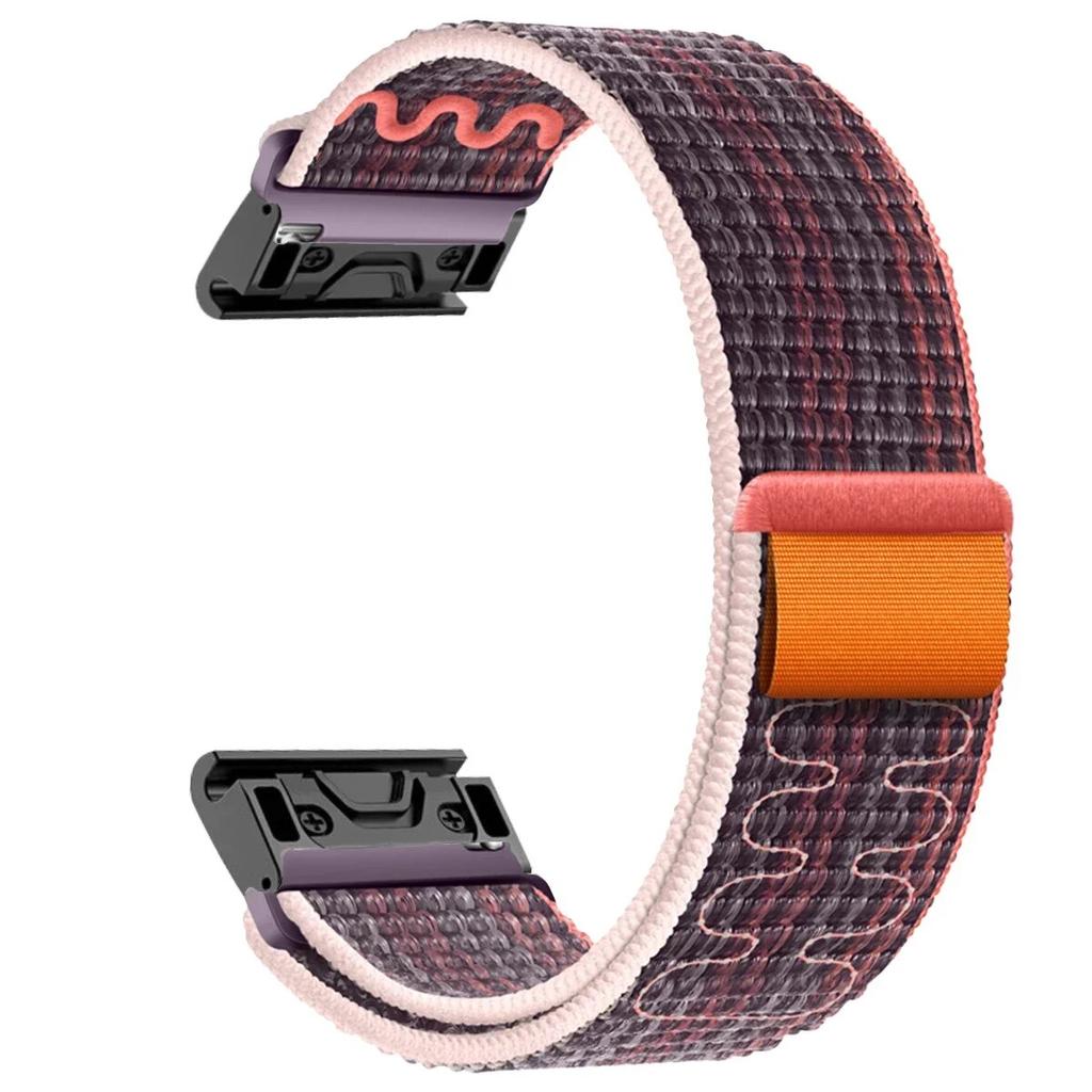 22mm 26mm Nylon Quick Fit Strap for Garmin Fenix 7X 7 Pro Fenix 6X 6 5X 5Plus Tactix 7 Forerunner 965 955 Enduro 2 Loop Band