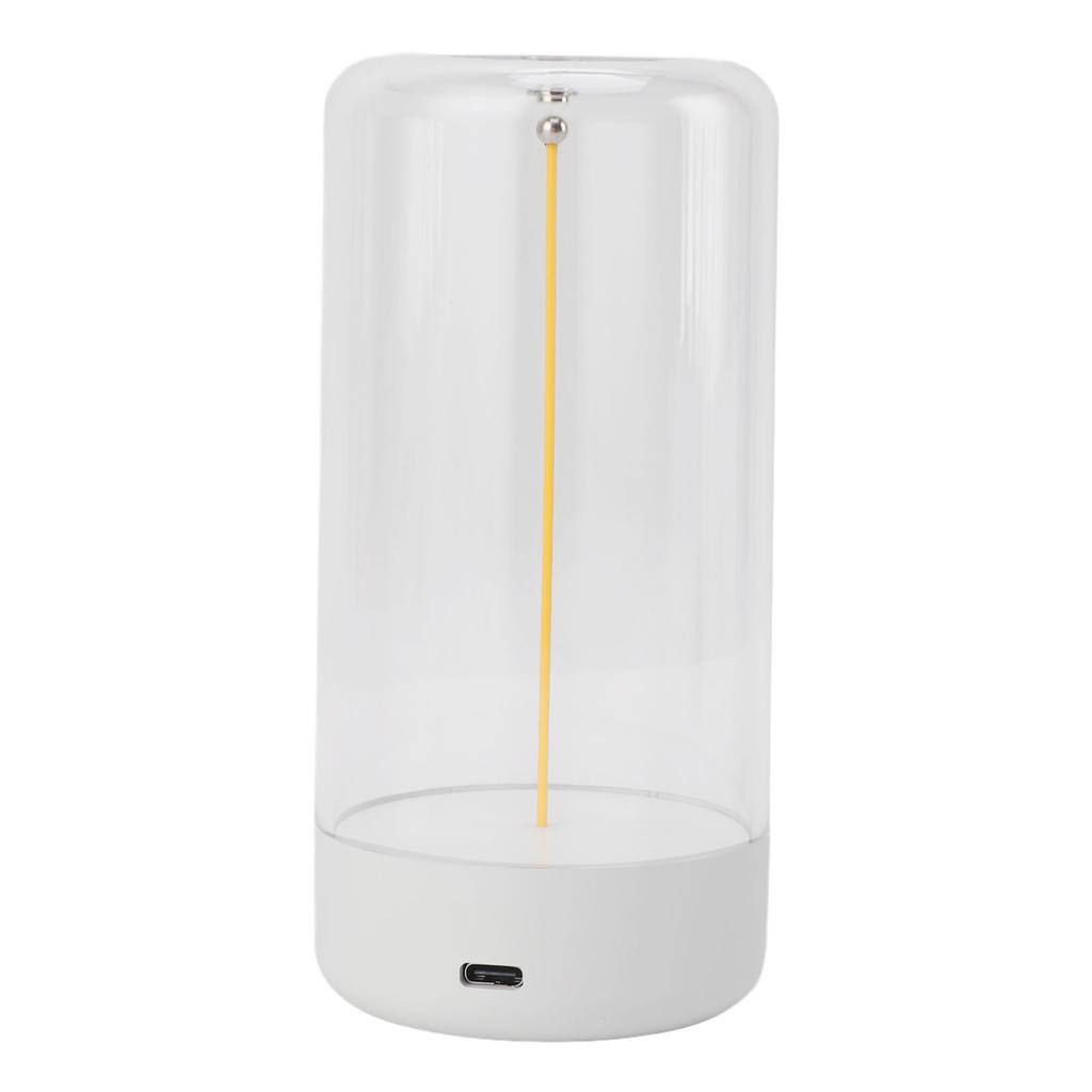 Minimalistische Tischleuchte Kabellos Wiederaufladbar Touch Dimmbar LED Nachtlicht Mit Atmungseffekt