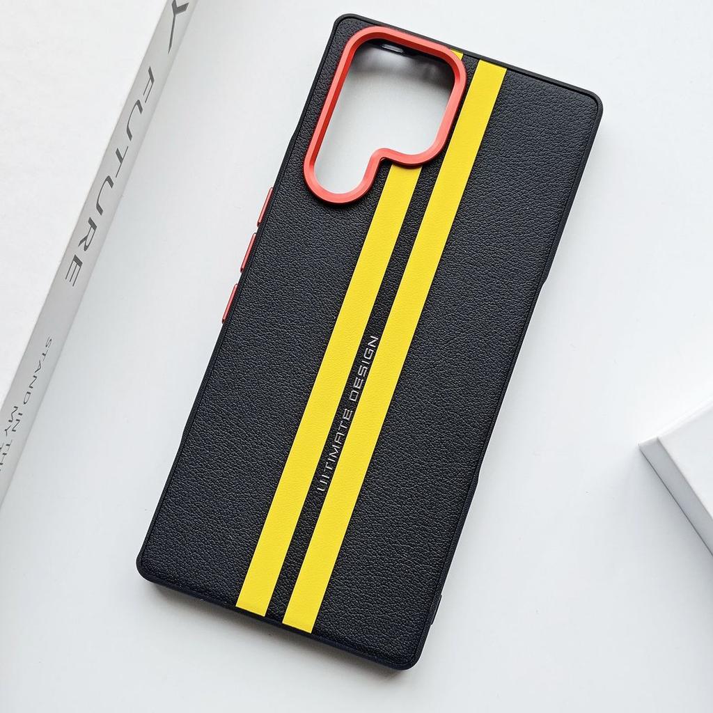 For ZTE Nubia RedMagic 11 Air Case Luxury PU Leather Racetrack Protective Back Cover Case For RedMagic 11 Pro+ 11AIR Phone Shell