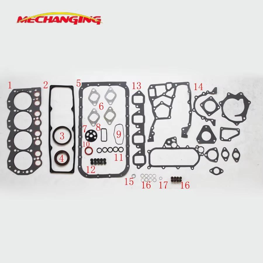 FOR FORD MAVERICK NISSAN TERRANO PATHFINDER 2.7 TD27 Engine Rebuild Kits Full Set Engine Gasket 10101-43G85 51008000