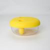 Easy-to-clean Silicone Lid Snack Storage Box Leak-Proof No-Mess Food Container Multifunctional Reusable Snack Organizer Office