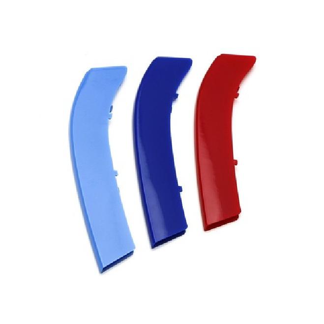 ///M-Color Grille ert Trims For 07-10 BMW E92/E93 3 Series Coupe w/ 14-Beams