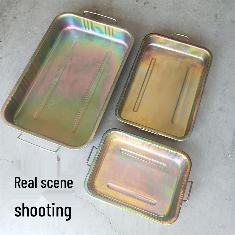 Duży zbiornik do spuszczania zużytego oleju