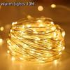 2M 5M 10M Battery Box LED Fairy String Lights Flexible Copper Wire for Christmas Wedding Anniversary Decor
