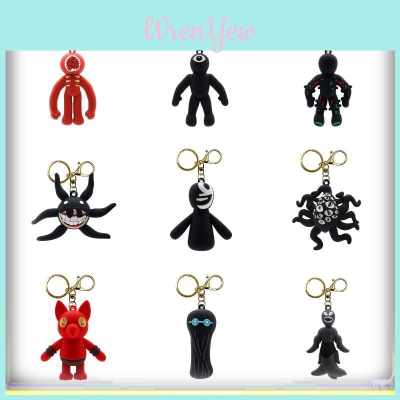 Get Your Scare On With These Doors Roblox Figure Keychains Perfect For Halloween And Everyday Use!