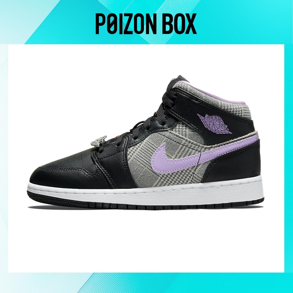 

кроссовки Jordan 1 Mid SE Houndstooth (GS) DC7226-015