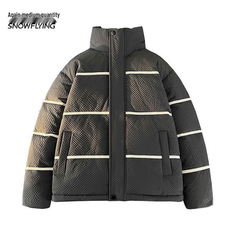 

XueZhongFei Зимняя куртка-пуховик унисекс со стойкой X40141473F 190/104A