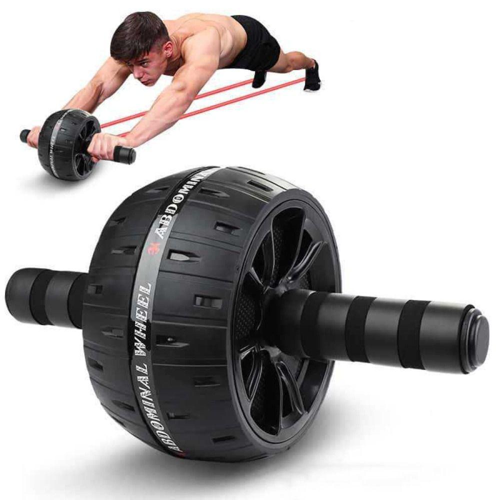 Single-wheel Abdominal Workout Roller Strong Load Bearing Abdominal Exercise Wheel  Home Gym