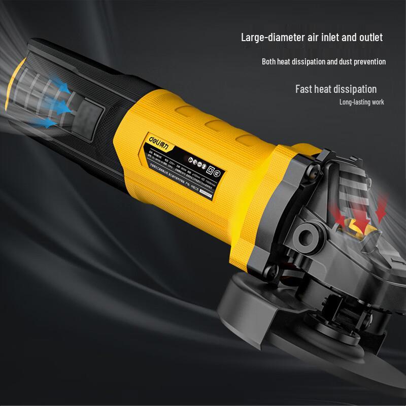 Deli 1200W Multi-function Angle Grinder CN plug (adapter included)