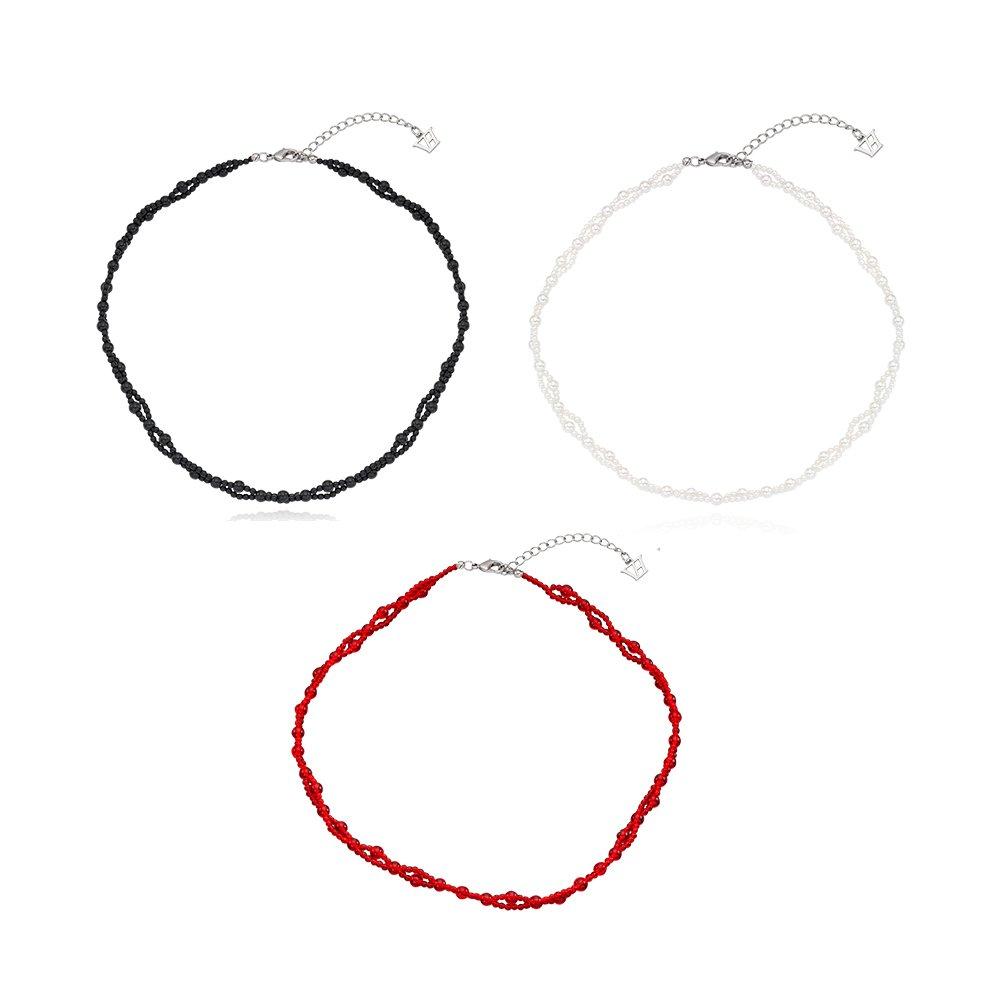 [Vintage Hollywood] Vine Beads Necklace_Vh2435Ne011M