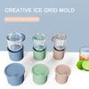 Silicone Ice Cubes Tray For Thermal Cup Fast Release Ice Making Mould For Whiskey Cocktail