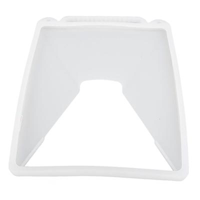 Dish Antenna Protective Silicone Case High Toughness Weatherproof Cover for Mini Dish Antenna White