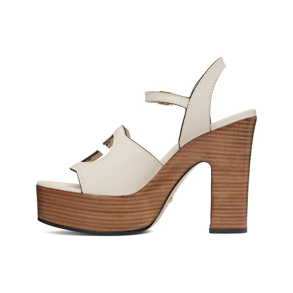 GUCCI Interlocking G 110mm High Sandals 730022 US000 9022