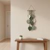 Cotton Rope Leaf Macrame Wall Hanging Boho Style Bohemian Wall Decoration  Home Wedding Decor