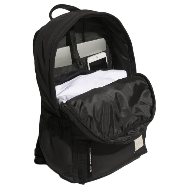 adidas Polyester Backpack Medium Size Women's Black Adidas JF0724