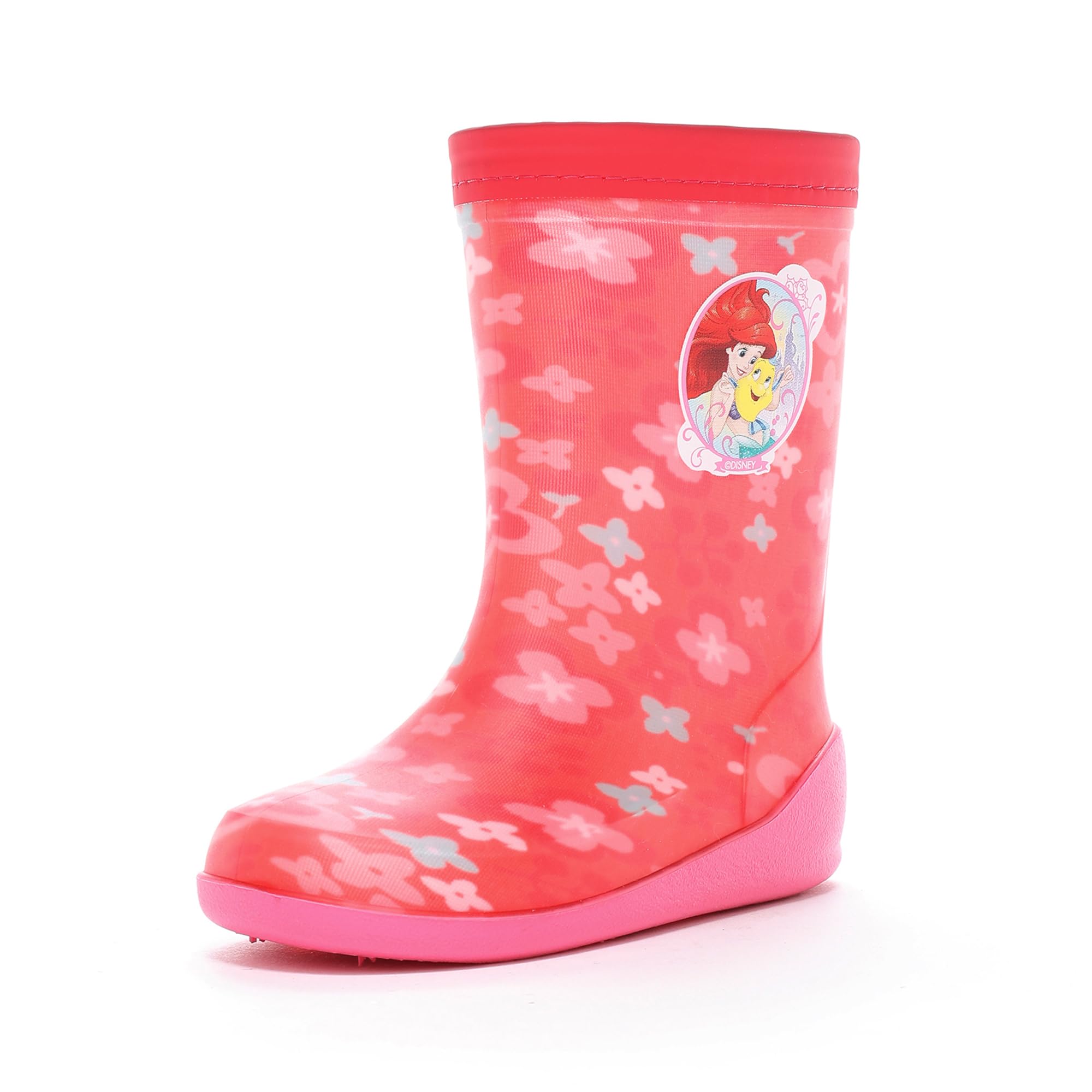 

Moonstar Disney Romper Rain Boots C67 cm Girls, Pink, 13.0 розовый