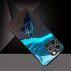 Fluorescencyjne Etui ze Szkła Hartowanego z Wzorem Żółwia Plażowego Na iPhone 17 16 15 14 13 12 11 Pro Max 17 Air 7 8 Plus XR XS X Pokrowiec