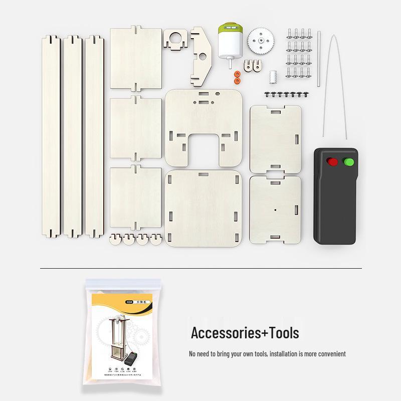 Educational Science Experiment Elevator Kit for Kids - STEAM Toy