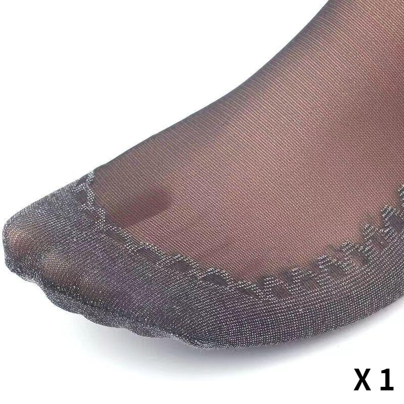 Women's Ultra-thin Cotton Silk Short Socks Seamless Breathable Socks Nylon Fashion Ladies Female Short Ankle Silk Socks