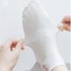 Womens Professional Pilates Yoga Socks Non Slip Dot Grip Ankle Socks For Indoor Exercise Running Jumping Rope Fitness